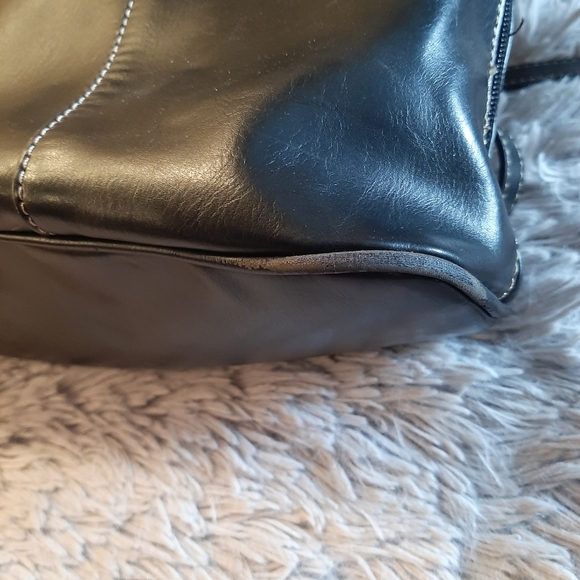 GIANI BERNINI Black Faux Leather Purse - Picture 10 of 16